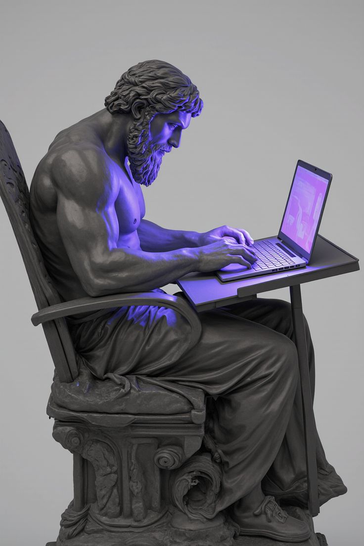 Écran avec interface technique